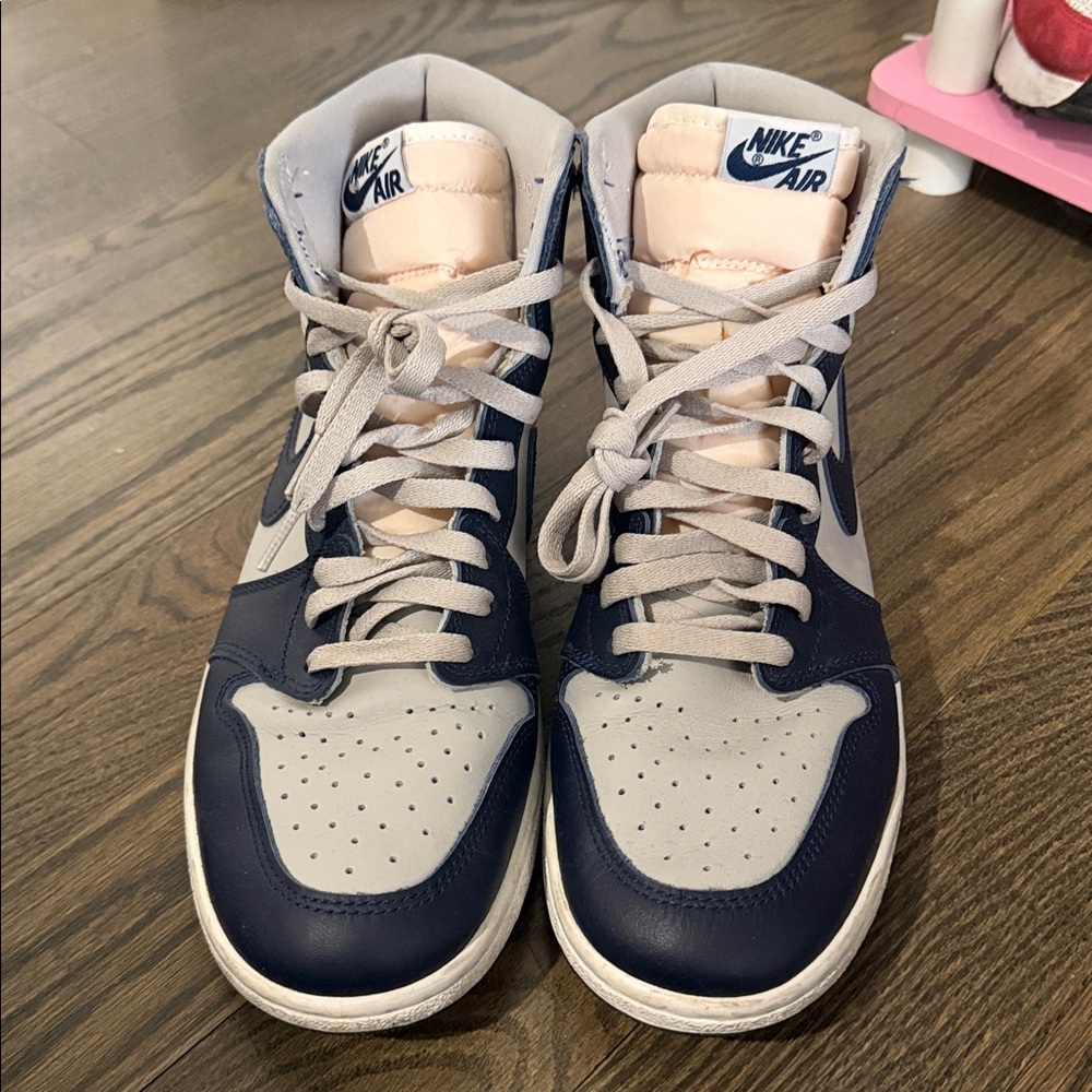 “Georgetown” Jordan 1 Hightops Men’s 10 - Picture 2 of 8